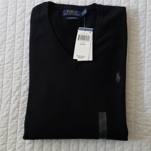 NWT Ralph Lauren black sweater